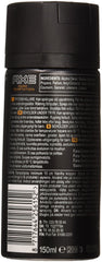 AXE Dark Temptation deodorant spray nozzle enables easy, even application for all-day wear.