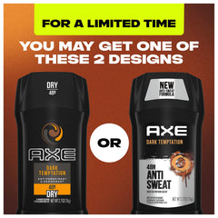 AXE Dark Temptation packaging box ready for gift or display