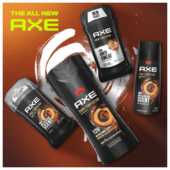 AXE Dark Temptation stick being applied with a smooth stroke
