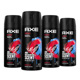 AXE Essence deodorant can front view promoting all-day freshness.