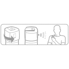AXE Excite pack of 3 view showing easy travel-use and all-day scent