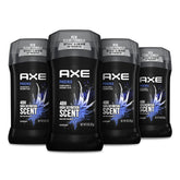 AXE Phoenix 4-pack packaging with aluminum-free deodorant for daily freshness.