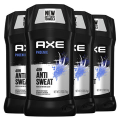 AXE Phoenix 4-pack antiperspirant for men with lasting freshness