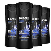 AXE Phoenix mint-rosemary lather delivers all-day freshness.