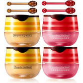 Axnzp honey-pot lip balm packaging shows premium branding for portable lip care