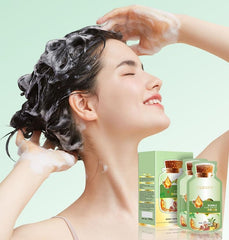 Axnzp Magic Bubble Foam demonstrates creamy texture for comfortable scalp feel.