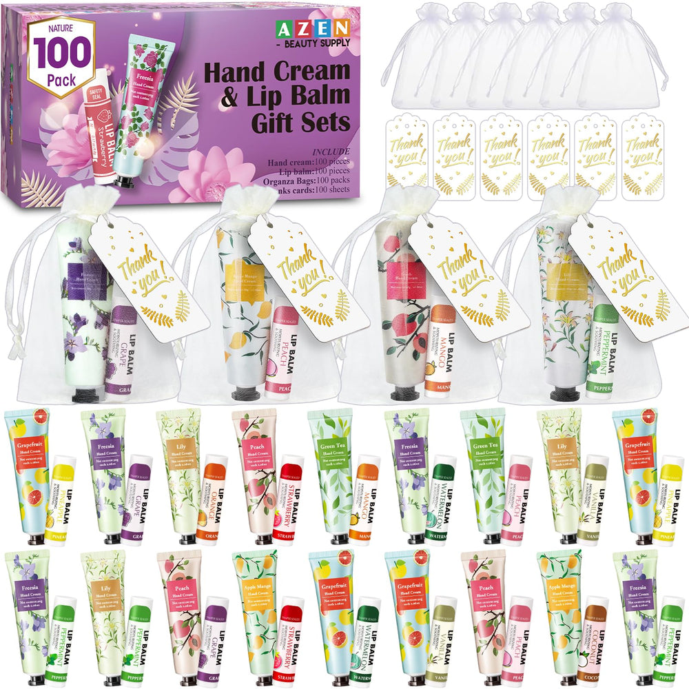 AZEN 100-sets bulk gifts packaging with organza bags for elegant wedding favors.