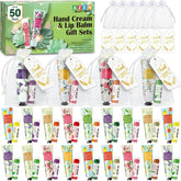 AZEN 50-set hand cream bulk bundle with gift-ready packaging for wedding guest favors.