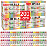 AZEN lip balm bulk 200-pack display for retailers delivering consistent lip hydration.