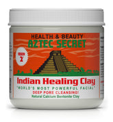 Aztec Secret Indian Healing Clay bowl application for deep cleansing prep.
