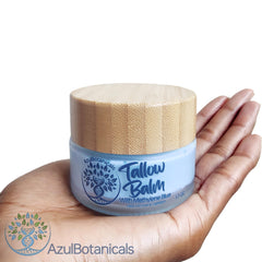 AzulBotanicals organic-beef-tallow source closeup demonstrates clean, nourishing skincare foundation