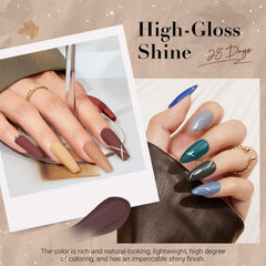 AZUREBEAUTY dip-liquid set: base, top, activator, brush saver