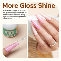 AZUREBEAUTY matte top coat showcases durable matte finish for long-lasting look