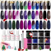 AZUREBEAUTY dip powder color collection with vibrant shades for salon-quality nails