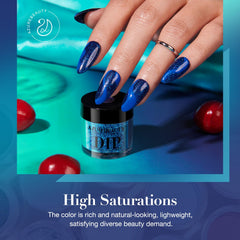 AZUREBEAUTY Ocean-series swatches show six-color range for versatile looks