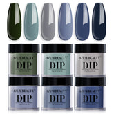 AZUREBEAUTY dip powder slate shade for durable, salon-style manicure