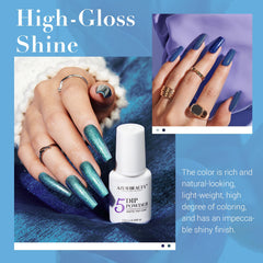 AZUREBEAUTY matte top coat close-up highlights fall-winter matte finish options.