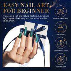 AZUREBEAUTY top coat bottle adds high shine and chip resistance