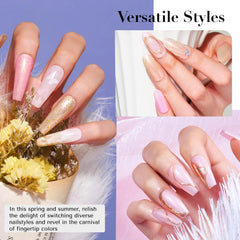 AZUREBEAUTY top coat glossy finish seals color with long-lasting shine