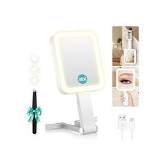 B Beauty Planet travel mirror 1x view for everyday makeup checks.