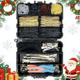 B1jounie YA hair accessories kit box shown for easy travel and organization