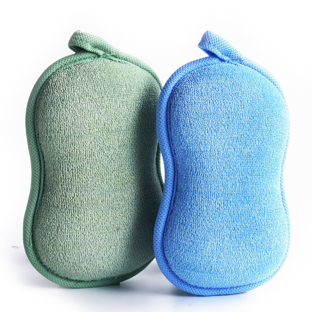 BabaMate baby bath sponge outer layer soft cloth for gentle cleansing