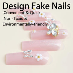 BABALAL nails with glue and tabs for easy DIY application.