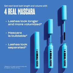 Applying BABE ORIGINAL 4 Real Mascara for defined, long lashes.