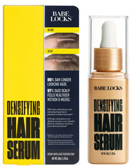 BABE ORIGINAL Locks Densifying Serum bottle closeup for nourishing scalp care
