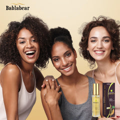 Bablabear Hair Oil end-smoothing supports split ends for a polished finish.