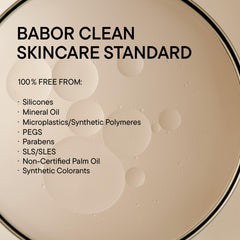 BABOR HY-ÖL cleanser emulsion ready to rinse away impurities for smooth skin.