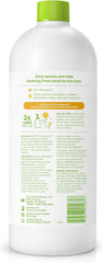 BabyGanics foaming shampoo bath-time foam closeup shows soft, easy-to-lather cleansing.