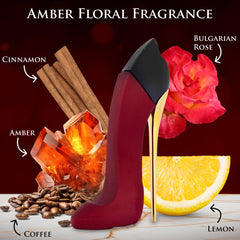 Bad Girl Velvet Eau de Parfum bottle displayed with long-lasting aroma