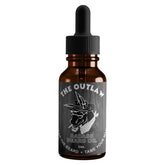 Badass Beard Care Outlaw bottle — all-natural beard oil for softer, healthier-looking beard.