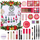 Badcolor advent calendar cover showcases a festive countdown for holiday makeup looks.