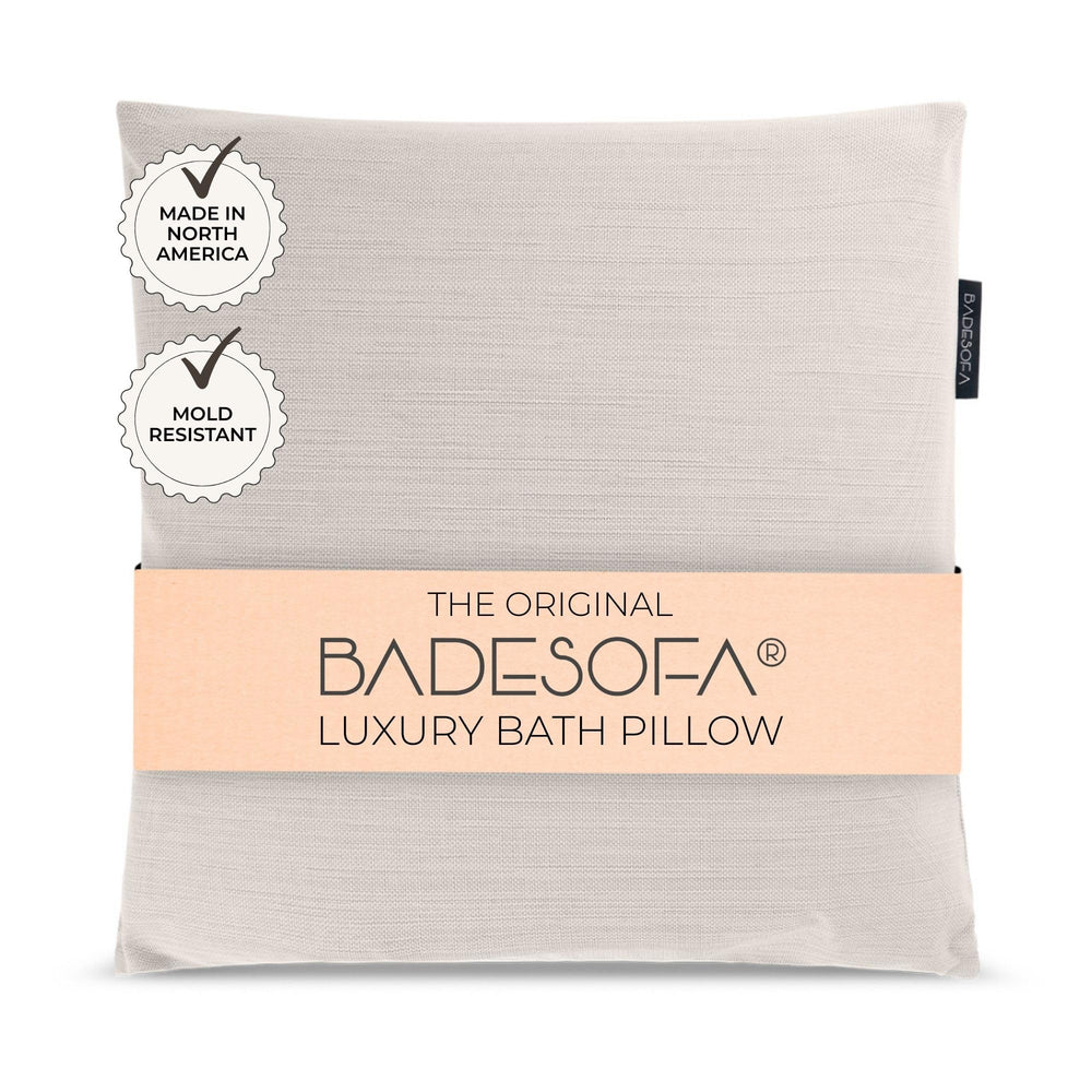 BADESOFA Luxury Bath Pillow M back support delivers full spine comfort during long soaks