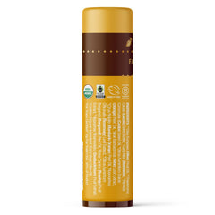 Badger Sweet Orange Cocoa Butter Lip Balm twist-up container for smooth application.