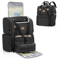 BAFASO tattoo backpack top compartment printer keeps stencil gear organized on the go