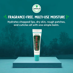 Bag Balm fragrance-free lip balm Vitamin E label highlights soothing lip comfort