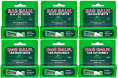 Bag Balm Original lip balm tube close-up for on-the-go lip hydration.