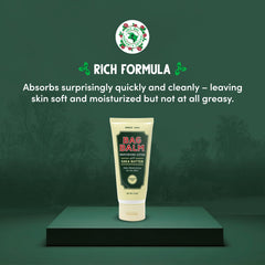 Bag Balm with shea butter and jojoba offers rich moisturization for dry skin.