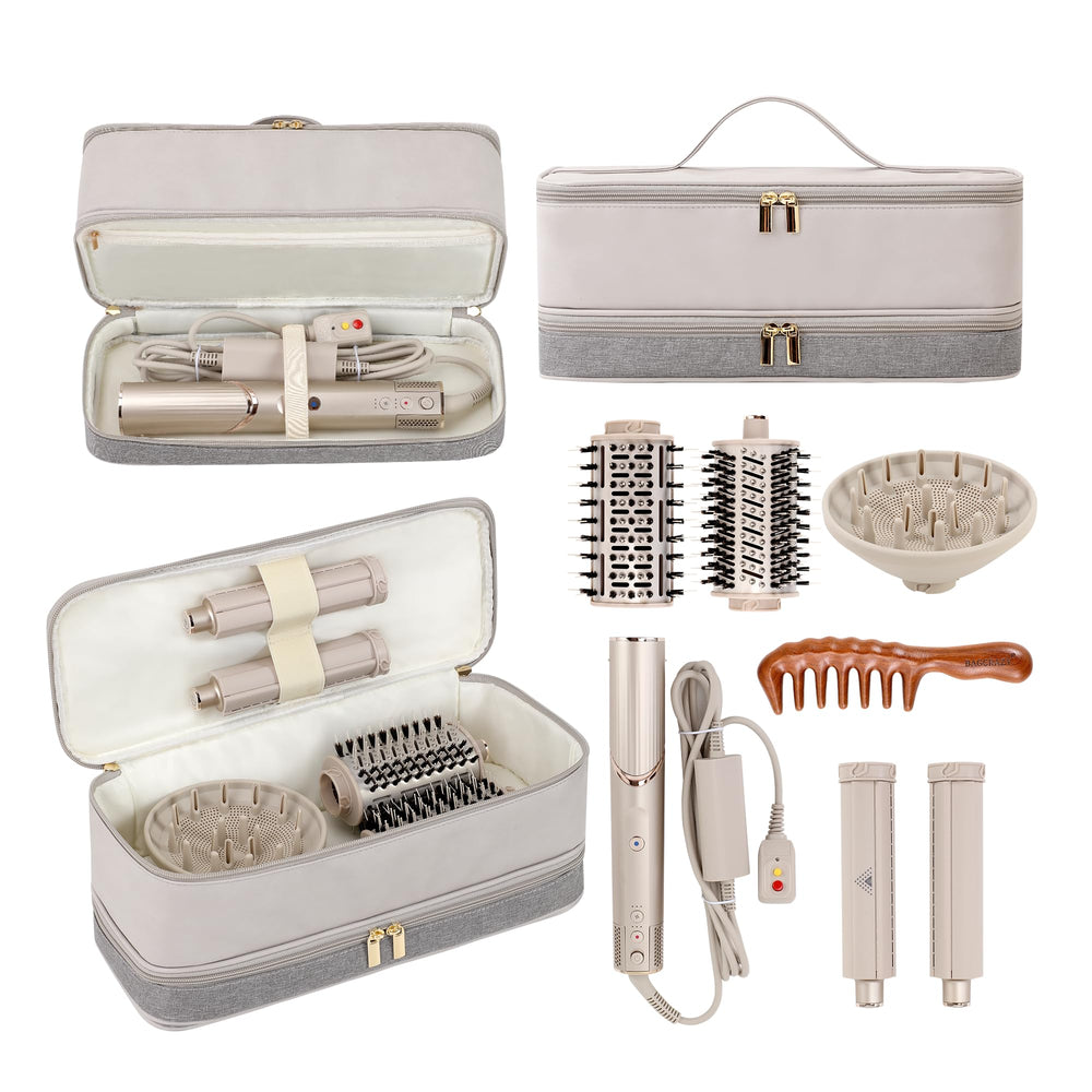 BAGCRAZY travel case with Dyson Shark FlexStyle front view protects tools on the go.