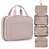 BAGSMART large toiletry bag with hanging hook for easy access on trips