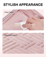 BAGSMART odorless TPU material bag emphasizes waterproof, mess-free travel.