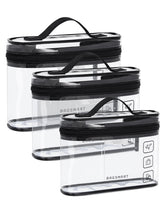 BAGSMART toiletry bag with 180-degree opening for easy access.