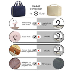 BAGSMART transparent sides provide quick overview of contents at a glance.