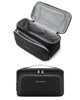 BAGSMART Toiletry Bag wide opening enables easy access for organized packing on the go.