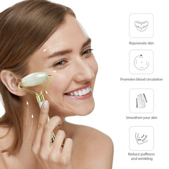 BAIMEI IcyMe gua sha gift box close-up emphasizing premium self-care gift ready.