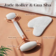 BAIMEI IcyMe Gua Sha on jawline for contouring benefits
