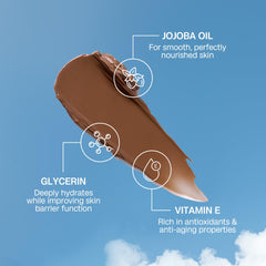BALI BODY Instant Tan Cream dispense pump shows controlled application for even results